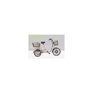 Pedal Assisted Electric Mobility Scooter Tricycle Cargo Trike 48V 350W