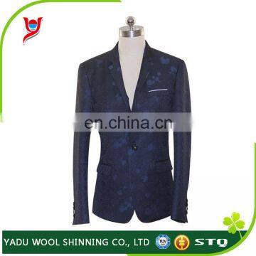 2016 New Fashion suit, one button suits men slim fit blazer