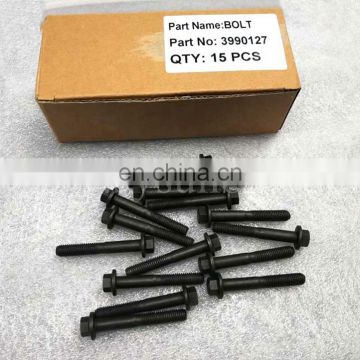 Best price diesel engine  spare  parts head bolts  3990127 in stock