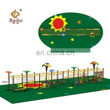 Physical Play Plastic Cheap Outdoor Playground Amusement Fitness Equipment Climbing Swing