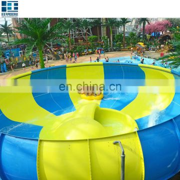Hot sale fiberglass big water slide with water park
