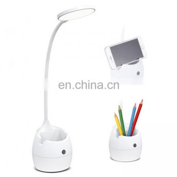 Wholesale Fashion modern Rechargeable battery led table light lamp touch reading table lamp