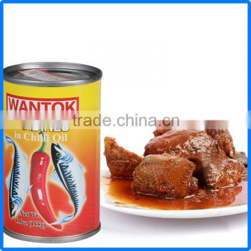 155g factory price Canned Sardine in vegetable oil/Best selling popular Canned Sardines in vegetable oil/canned food