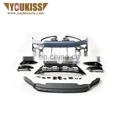 For Volkswagen Tiguan change R-line front and rear bumpers  body kit