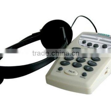 High quality call center landline handset telephone