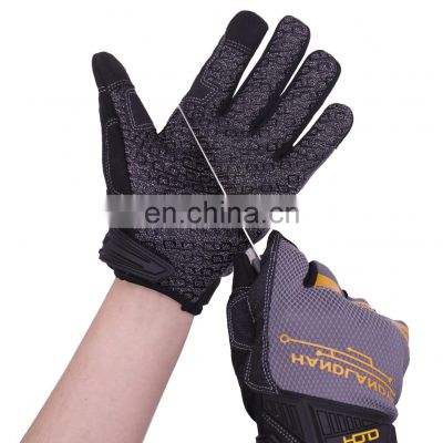 HANDLANDY Work Super Grip Anti Slip Gloves Cut Resistant Custom Protection Hand Mechanic Cut 5 Gloves