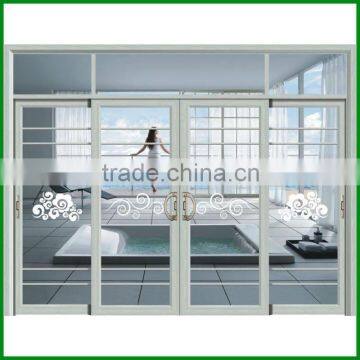 modern single glass sliding door BG-AW9157