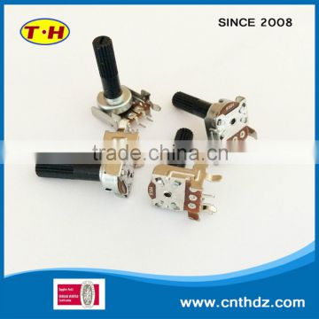 Specializing production potentiometer