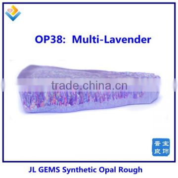 Wholesale Synthetic Uncut Rough Raw material Opal with High Quality For Sale