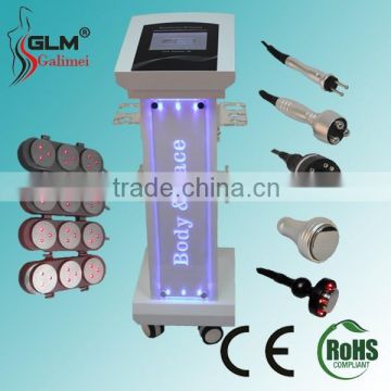 Professional laser liposuction/lipo fat vacuum tripolar rf/ultrasonic cavitation machine