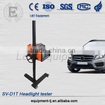 Hot! China Manufacture SV-D1T Point Display Manual Headlight Tester