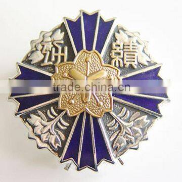 custom hard enamel metal diy lapel pin