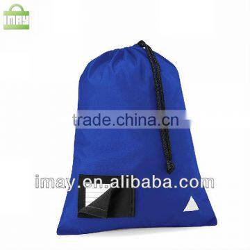 Named Nylon drawstring shoes bag