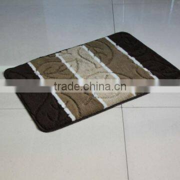 PP door mat rugs with TPR backing