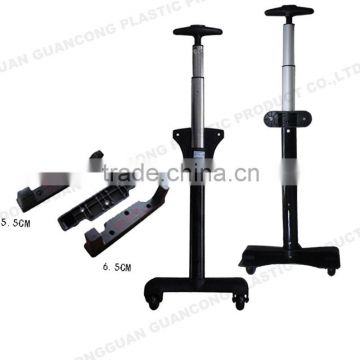 two section telescopic/detachable/pull/expandle trolley handle with wheel for backpack                        
                                                Quality Choice