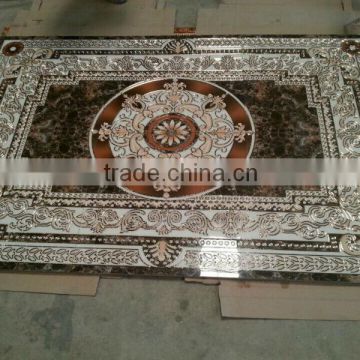 indoor golden polished carpet tiles for decorated 1200mmX1800mm