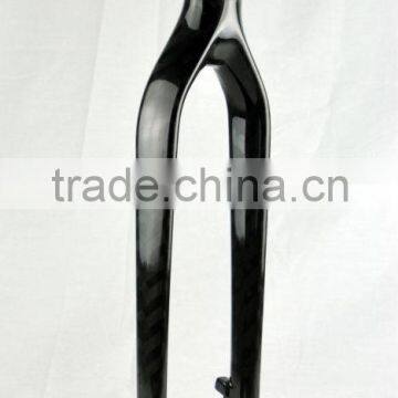 china 29er mtb rigid fork glossy finish &mtb bicycle rigid carbon fork 29er & MTB carbon fork 470/490/510mm