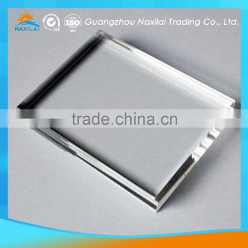 clear Acrylic plexiglass thick sheet with one side film