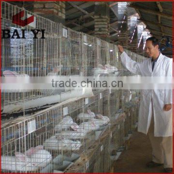 Cheap Galvanized Industrial Metal Welded Commercial Rabbit Cage For Sale