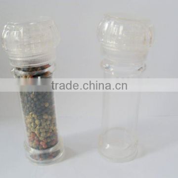 Spices & pepper bottle with grinder
