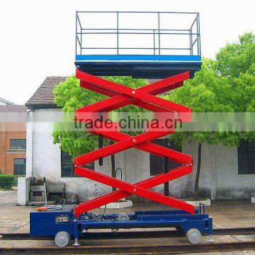 four-wheel mobile hydraulic electric cherry pickers