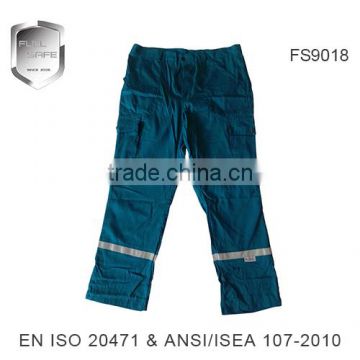 best selling safety blue reflective working pants