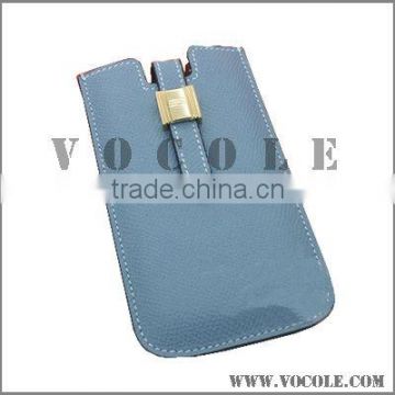 fashion multi-color universal smart phone wallet style leather case
