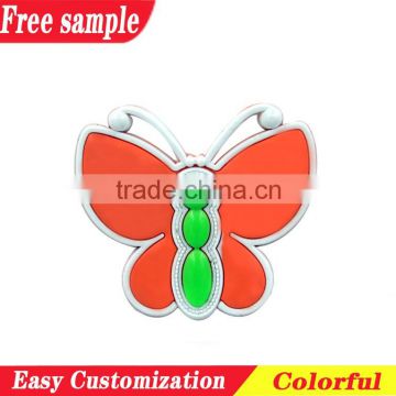 Butterfly design PVC charms sandals decorative accessories