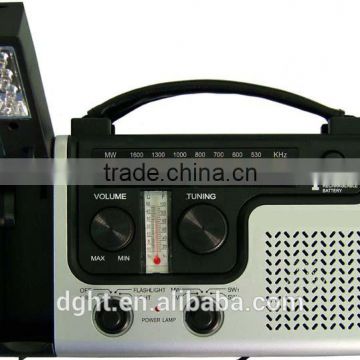 Hot selling panel Mobile charging Solar solar charge radio