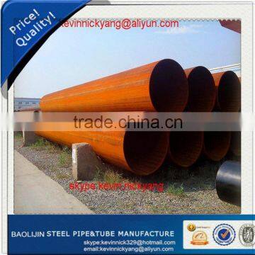 ASME/BS standard LSAW pipe 8-50MM WT