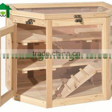 Handmade wooden Hamster cage