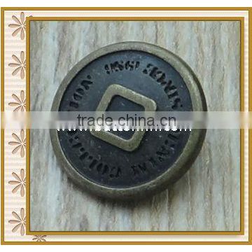 Factory wholesale fashion buttons metal button diamond button
