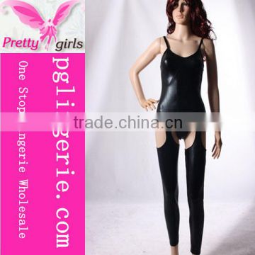Jump Suits For Women,Sexy Dress Up Wear,Lingerie PVC Lingerie Sexy Costume