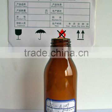 100ml amber glass energy drink bottle