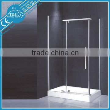 China Wholesale Custom semi frameless shower screen
