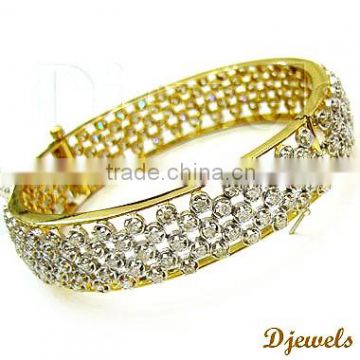 Diamond Gold Bangles, Diamond Jewelry, Diamond Bangles