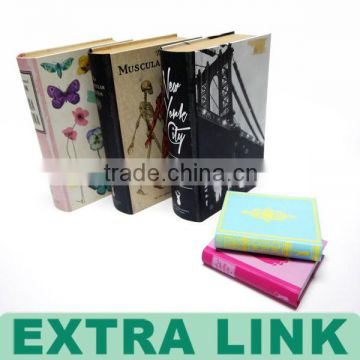 New Design Handmade Recycle Customized book shape favor boxes