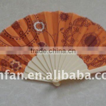 4c printed promotion fabric fan