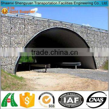 China rock basket retaining wall for bridge strengthening