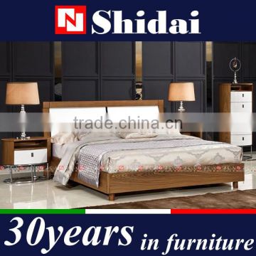 modern wall bed / pictures of wood double bed / latest double bed designs B-826