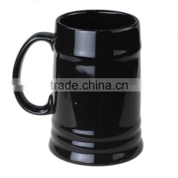 Cheap bulk promotion ceramic 23oz beer mug