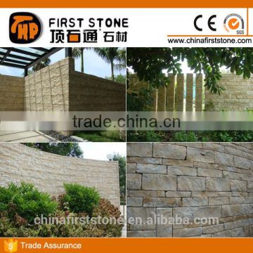 Yellow Limestone For Decorative Wall Panels