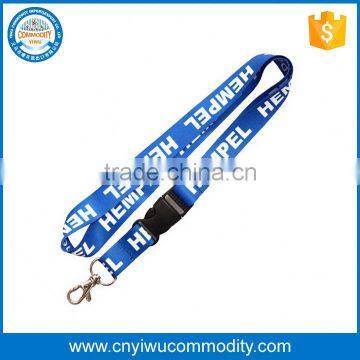 custom various style durable polyester lanyard supplier