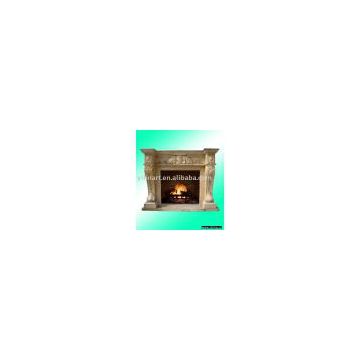 stone fireplace marble fireplace carved fireplace (YD-B071)
