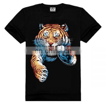 Tiger print quality t shirts wholesale,designer t shirts,vintage t-shirts