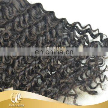 Natural color 1#,1b#,2#,4# Deep Wave Brazilian Curly Hair Wholesale Hot Beauty