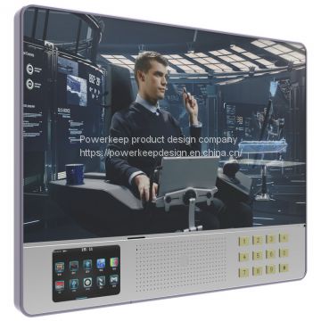 Access control with 23 inch screen ODM OEM service from Chinese product research and development company Powerkeep