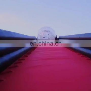 china commercial cheap price inflatable Zorb Ball Ramp Slide for sale