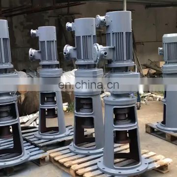 high power industrial and chemical agitator liquid mixer gear motor agitator