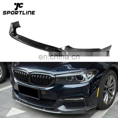 G30 Carbon Front Splitters Lip for BMW G31 G38 520i 530i 540i M Sport 2018